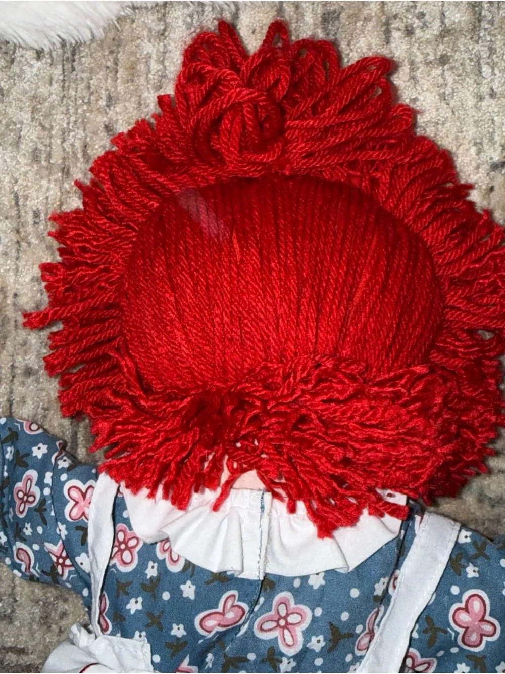 Raggedy Anne Rag doll 12” vintage doll